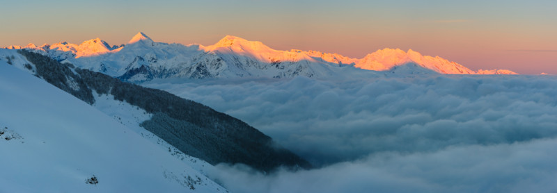Mer de nuages depuis Hautacam Mer de nuages depuis Hautacam